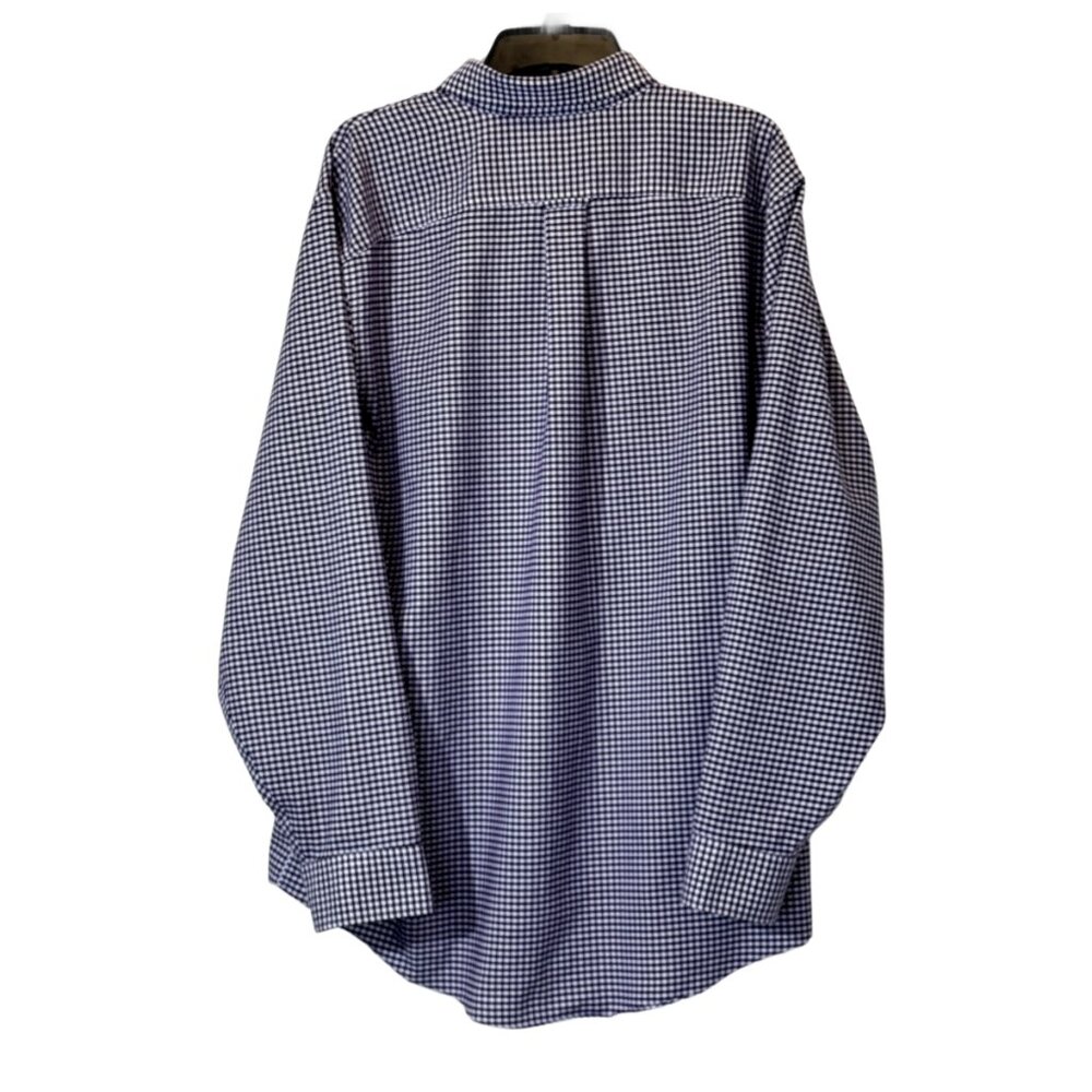 Men’s Purple | White Plaid Dress Shirt Size Xl - Picture 4 of 4